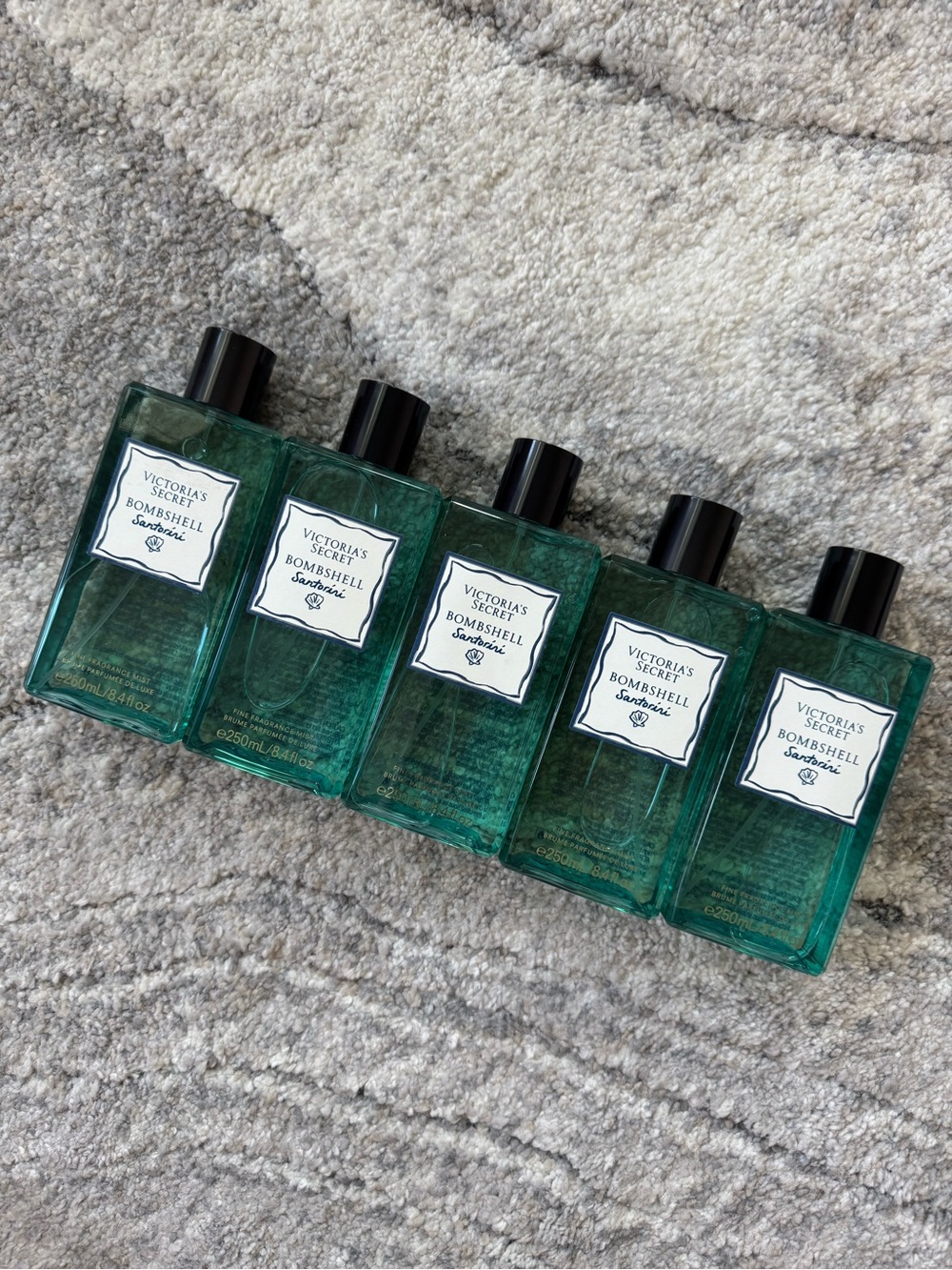 Victoria Secret- bombshell Santorini fine fragrance mist bundle